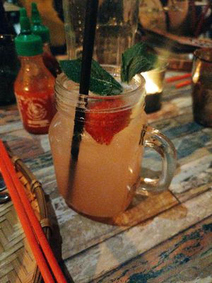 Melonchee Mocktail at Vietnamese Street Kitchen in Birmingham