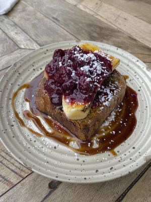 Tostada francesa   at Black Mamba in Santiago