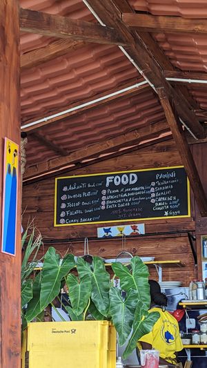 Menu at CasaTeranga PlantBaseDakar in Dakar