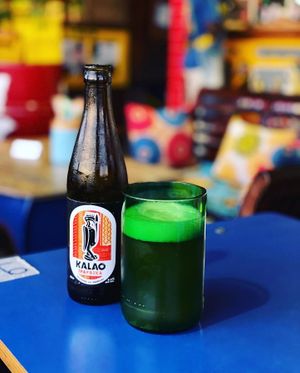 African beer at CasaTeranga PlantBaseDakar in Dakar