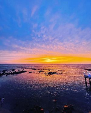 Sunset @casateranga  at CasaTeranga PlantBaseDakar in Dakar