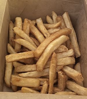 Seasoned fries  at Munchies  in New Haven