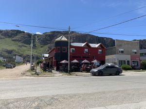 Outside of bar/restaurant   at Monto Rojo in El Chalten