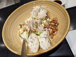 Mushroom ceviche (vegan) at Dashi in Buenos Aires