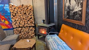 Downstairs at Eruption Brewing in Lyttelton