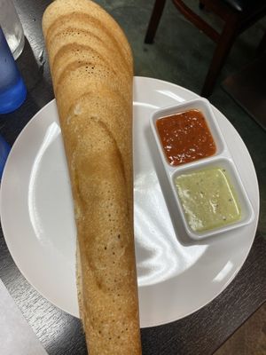 Masala dosa at Ashirwad The Blessings in Upland