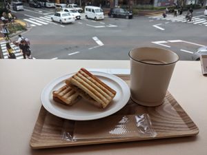 Keema curry sandwich at OREC Green Lab - 福岡 in Fukuoka