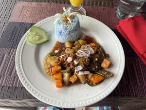   at Villa Potenciana Restaurant in Malapascua Island