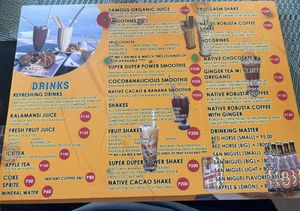   at Villa Potenciana Restaurant in Malapascua Island