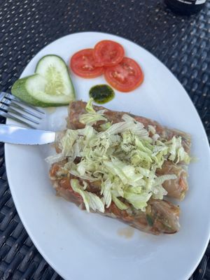   at Villa Potenciana Restaurant in Malapascua Island