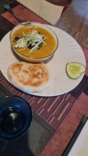 Pumpkin Soup at Villa Potenciana Restaurant in Malapascua Island