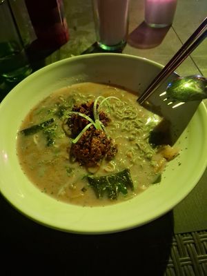 Ramen at Villa Potenciana Restaurant in Malapascua Island