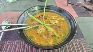 Ramen visaya at Villa Potenciana Restaurant in Malapascua Island