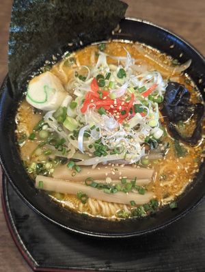 Vegan ramen at Ramen Takanotsume Nangoten in Sapporo