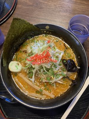 Delicious !  at Ramen Takanotsume Nangoten in Sapporo