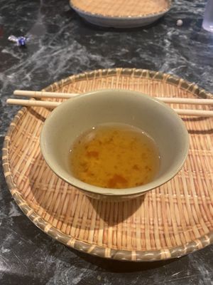 VEGAN FISH SAUCE!  Sooo good!  at Pho Thanh in Las Vegas