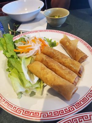 Vegan spring rolls at Pho Thanh in Las Vegas