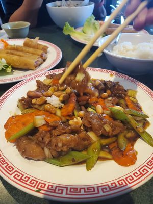 General tso's vegan chicken at Pho Thanh in Las Vegas