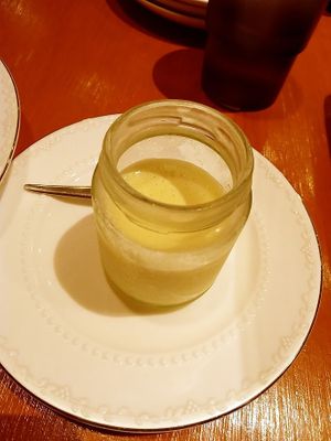 Panna cotta at Organic Shokudo Engi in Nagoya