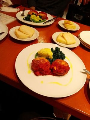 Dinner plates - we ordered rice bread with it at Organic Shokudo Engi in Nagoya
