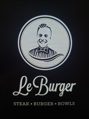 Logo at Le Burger in Innsbruck
