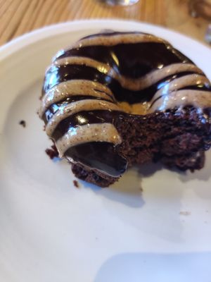 Chocolate Doughnut at Cafe Gratitude in Kansas City