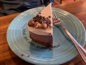 I am bliss  at Cafe Gratitude in Kansas City