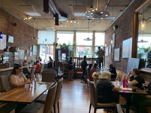 Dining room  at Cafe Gratitude in Kansas City