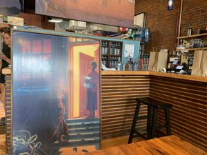 Decor at Cafe Gratitude in Kansas City