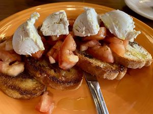 Bruschetta   at Cafe Gratitude in Kansas City