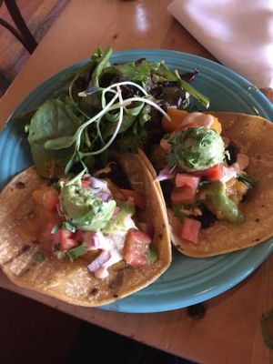 Tacos at Cafe Gratitude in Kansas City
