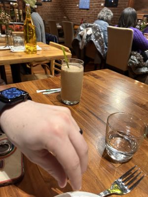 Chai shake #Veganuary at Cafe Gratitude in Kansas City