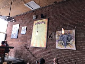 Inside at Cafe Gratitude in Kansas City