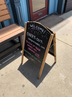 Carry out or dine in 😍 at Cafe Gratitude in Kansas City