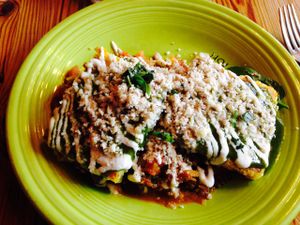 Warmhearted! So delicious!  at Cafe Gratitude in Kansas City