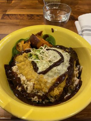 Indian Curry Bowl at Cafe Gratitude in Kansas City