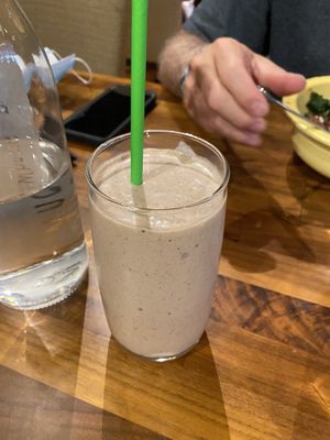 Chocolate Shake at Cafe Gratitude in Kansas City