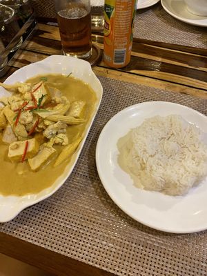 penang curry  at Anna's Restaurant in Koh Phi Phi