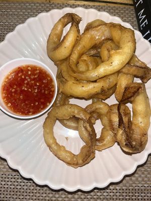 Onion rings  at Anna's Restaurant in Koh Phi Phi