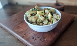 Oven Roasted Potatoes at Plantastic Indy in Indianapolis