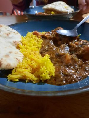 Sweet potato curry was tasty at Morrisons Cafe in Gosport