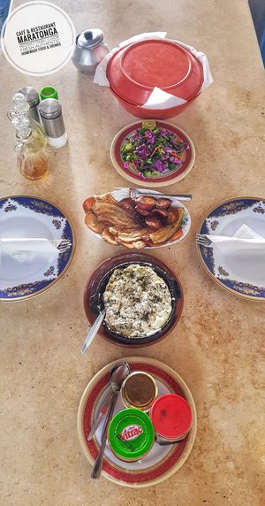 Brunch at Café & Restaurant Maratonga in Luxor