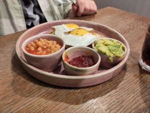 Veggie stack at The Fat Gherkin in Moira