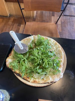 This looks very green but amazing flavours  at Little Wing in Holywood