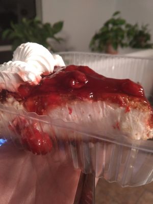 Cherry Cheezcake at Capital City Bakery in Austin