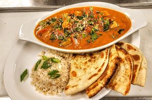 The massaman curry - a little taste of Thailand in Kenora! at The Hungry Pug Cafe in Kenora