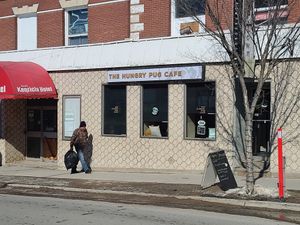 Located floor level of the historic kenricia hotel - 204 2nd street at The Hungry Pug Cafe in Kenora