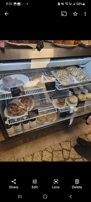 Always lots of fresh vegan baking options, many are also gluten free at The Hungry Pug Cafe in Kenora