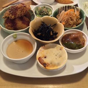 veggie katsu at Morpho Cafe in Kyoto