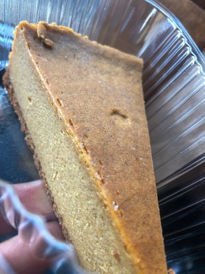 Pumpkin Cheesecake (Seasonal) at Real Food Daily - Pasadena in Pasadena